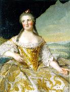 Jean Marc Nattier daughter of Louis XV and wife of Duke Felipe I of Parma oil painting